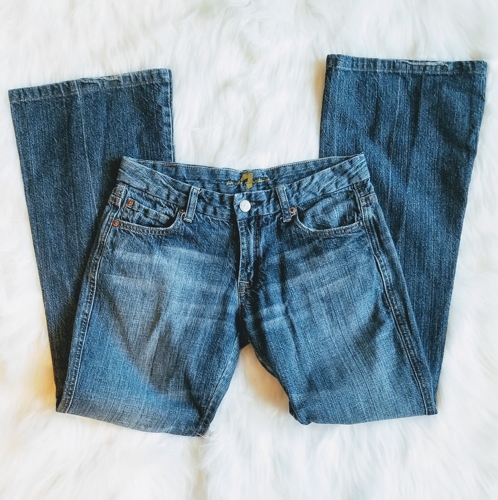 7 FOR ALL MANKIND A Pocket Flare Jeans